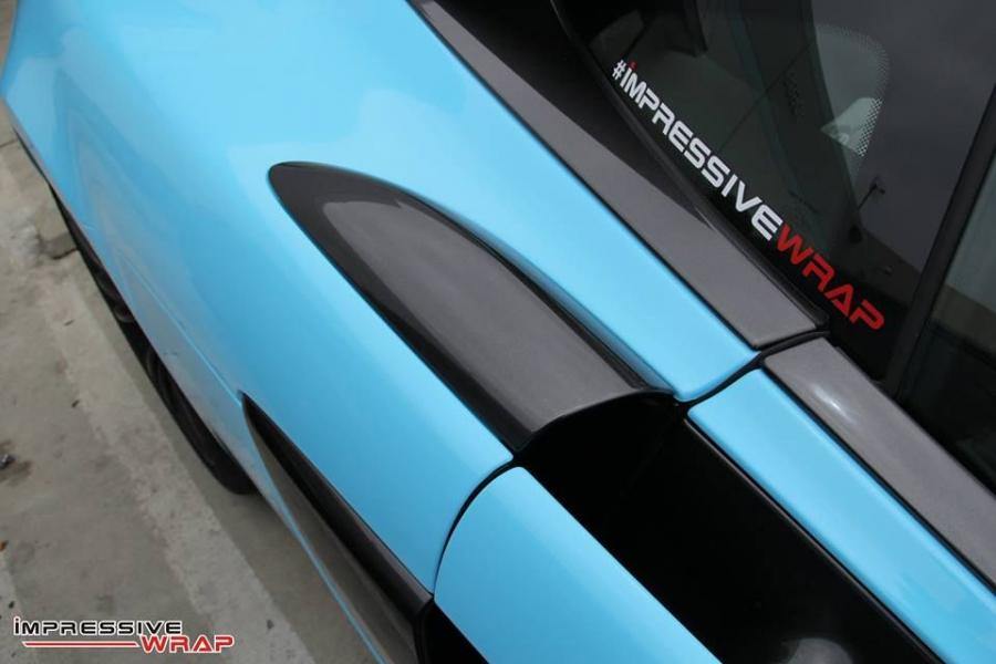  McLaren 570S Sky Blue by Impressive Wrap 2016 года  (фото 14 из 21)